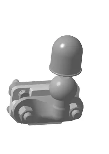 Фаркоп ORIS 8005-F фланцевый 2500 кг./ 100 кг.