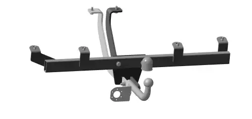 Фаркоп ORIS 1223-ANP условно-съемный 1500 кг./ 75 кг.