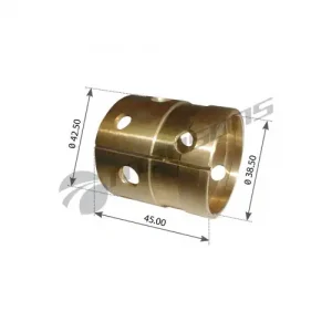 втулка торм. вала! бронзов. d38,5xd42,5x45mm SAF/Trailor MPB22 MANSONS