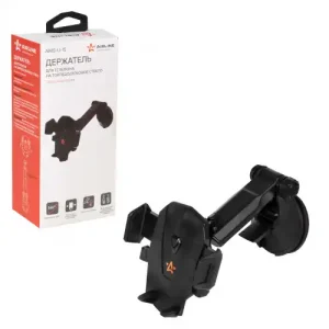 держатель для телефона! на торпедо/лоб. стекло присоска-липучка AMS-U-15 AIRLINE