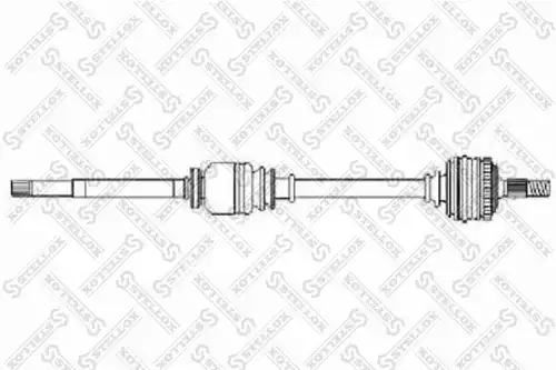 Вал приводной в сборе STELLOX 158 1765-SX