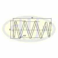 ПРУЖИНА ПЕРЕД REN LOGAN I 04-14/DAC SANDERO I 10-12 GCS017003 GUD