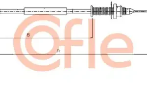 Трос газа для автомобиля COFLE 92.10.0390
