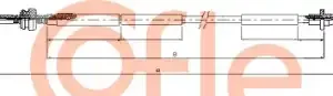 Трос газа для автомобиля COFLE 92.11.0639