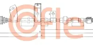 Трос ручного тормоза COFLE 92.17.4233
