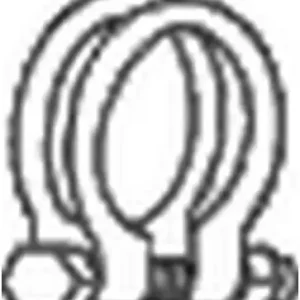 Хомут глушителя BOSAL 250-465