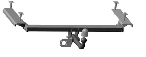 Фаркоп ORIS 7613-A условно-съемный 1200 кг./ 75 кг.
