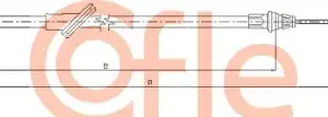 Трос ручного тормоза COFLE 92.11.5591