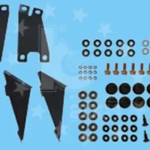 монтажный к-т! солнцезащ козырька кронштейны6+болты24+шайбы24+гайки12DAF F/XF95/105 D70.7127 KAHVECI OTOMOTIV