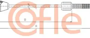 Трос газа для автомобиля COFLE 92.11.0271