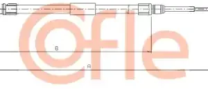 Трос ручного тормоза COFLE 92.10.4137