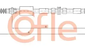 Трос ручного тормоза COFLE 92.11.5511