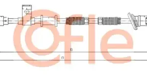 Трос ручного тормоза COFLE 92.10.8224