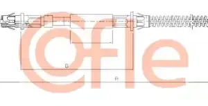 Трос ручного тормоза COFLE 92.10.5972