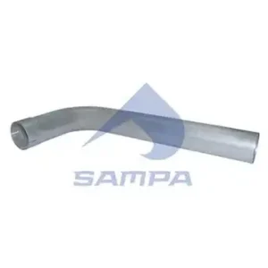 труба глушителя! L851 D110/111 1 изгиб MAN 021.162 SAMPA