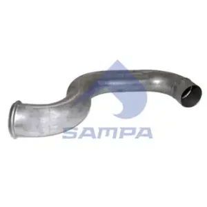 труба глушителя выхлопная !низкорамное шасси 3-изг VOLVO FH12/16 FM7/10/12 031.379 SAMPA