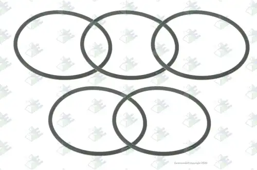 кольцо уплотнительное КПП! (р) 67x3 MAN, DAF, Iveco 95531931 EURORICAMBI