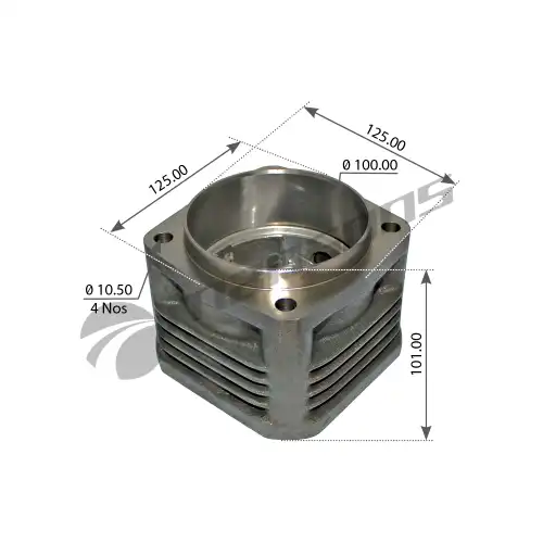 р/к компрессора! гильза-поршень d100 возд.охл. MB Actros OM501 LA/OM502 LA 700.214 MANSONS