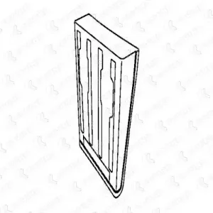 брызговик! полуприцепа 450х640 SCHMITZ TPS/100 COVIND