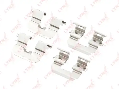 пластина прижимная колодок дисков.! Hyundai i10/i40/Solaris, Kia Optima/Rio III/Soul I 10> BC-8398 LYNXAUTO