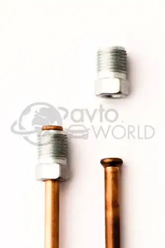 Трубка тормозная AW-5IN-4000 TXX/TXX (медная) AVTO.WORLD