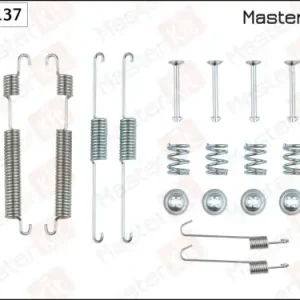 Пружины барабанных тормозных колодок MASTERKIT 77AP137