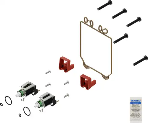 р/к осушителя !электромагнитный клапан  SCANIA P/G/R/T 932 510 952 2 WABCO