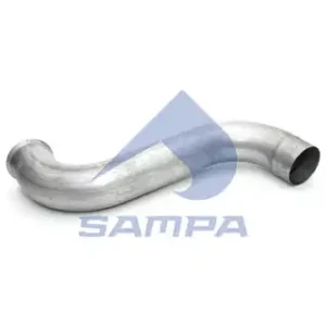 труба глушителя! промежут. до резонатора 2-изг. RVI Premium Euro II MIDR06.20.45 00> 079.186 SAMPA