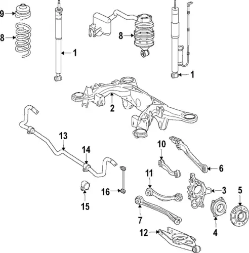 проставка пружины верхняя! MB W211 95-02 211 325 03 84