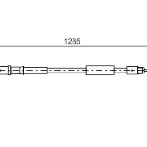 Трос ручного тормоза BOSCH 1 987 482 026