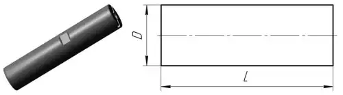 шкворень! D=50.0 -0.016мм АМАЗ-103..7, 152, МАЗ-5551, 5516, 6303, 5440 6430-3001019-10 БААЗ