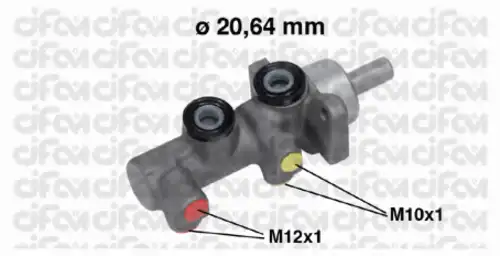 главный тормозной цилиндр! без ABS Dacia Logan 1.4-1.6i/DCi 04> 202-696 CIFAM