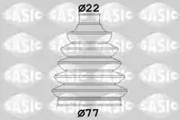 к-кт пыльника ШРУСа наружного! термопласт Renault Logan 1.5DCi/1.4/1.6 16V 07> 1904036 SASIC