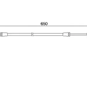 Датчик тормозных колодок BOSCH 1 987 474 960 электронный
