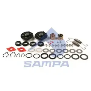 р/к торм. вала! (рмп)2шар.опоры+2втул,пруж+8пыльн+2инд.изн+шайбы,стоп,упл,бол,маслен SAF 075.551 SAMPA