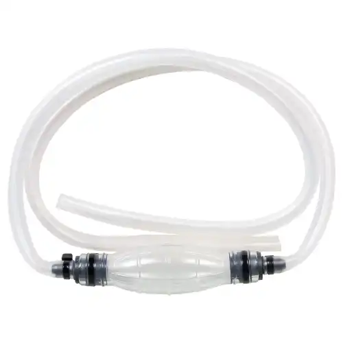 насос! ручной, для перекачки топлива 'Груша' 1.5м с клапаном, прозрачная AEAT203 AIRLINE