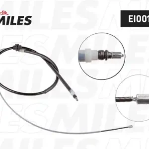 Трос ручного тормоза MILES EI001349