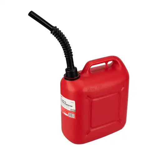 Канистра автомобильная REXANT 80-0202 полиэтилен 10 л ручка для переноса система «антибульк» антистатическая защита от детей