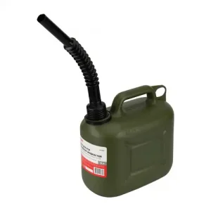 Канистра автомобильная REXANT 80-0204 полиэтилен 5 л ручка для переноса система «антибульк» антистатическая защита от детей усиленная