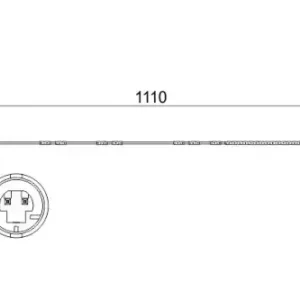 Датчик тормозных колодок BOSCH 1 987 473 515