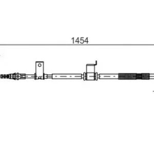Трос ручного тормоза BOSCH 1 987 482 294