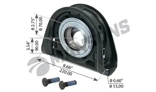 Подвесная опора кардана MANSONS 120881