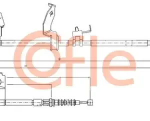 Трос ручного тормоза COFLE 92.17.0585
