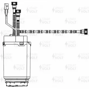 Топливный насос низкого давления СТАРТВОЛЬТ SFM 1815
