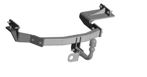 Фаркоп ORIS 6768-A условно-съемный 2000 кг./ 100 кг.