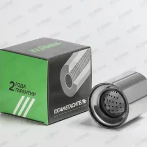 пламегаситель коллект.!95x100x57 нерж. (диаметр трубы 57мм общая длина 100мм диаметр 95мм) Z9010057 TIXONA