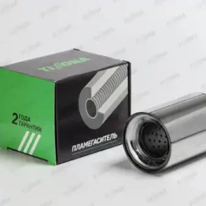 пламегас.коллект.!95x140x57 нерж.(диаметр трубы 57мм, общая длина 140мм диам.бочонка 95мм) Z9514057 TIXONA