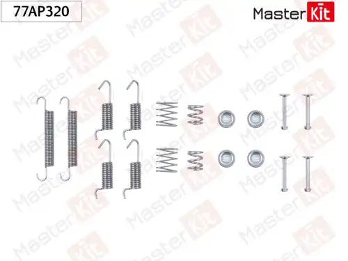 р/к установочный тормозных колодок! Kia Soul 09> 77AP320 MASTERKIT