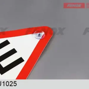 знак!''Шипованная резина'' на присоске FAU1025 FENOX