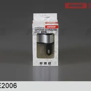 зарядное устройство автомобильное!2USB + гнездо FAE2006 FENOX